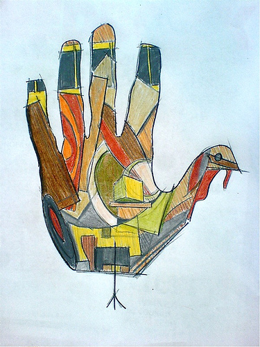 hand turkey photo